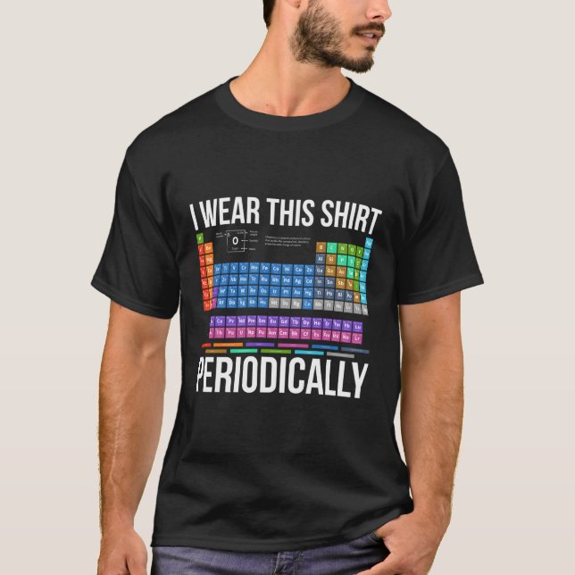 T-shirt Chimiste scientifique Chimie (Devant)