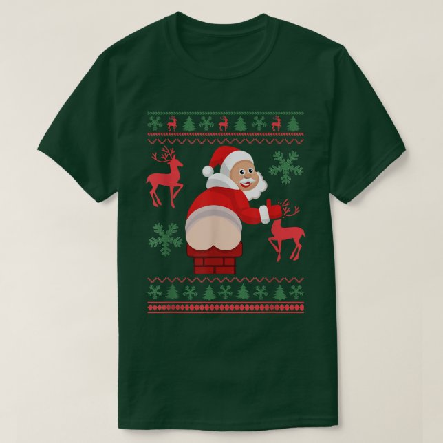 T-shirt Chimney Ugly Xmas (Design devant)