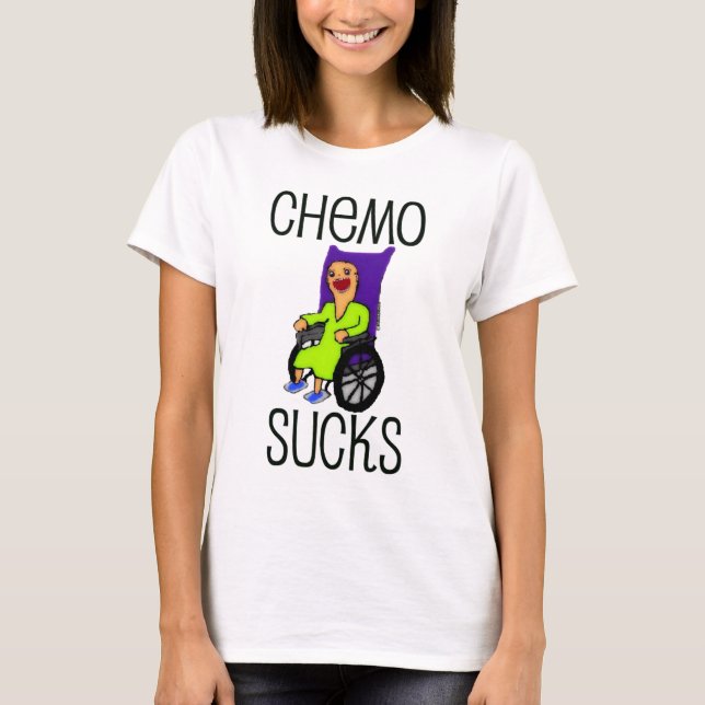 T-shirt Chimo Sucks du patient en colère (Devant)