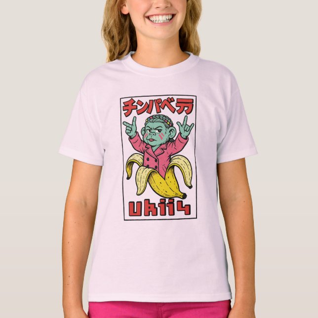 T-shirt Chimpabella Ukii Pop | Unboxed #Ukii4 | Brainrot  (Devant)