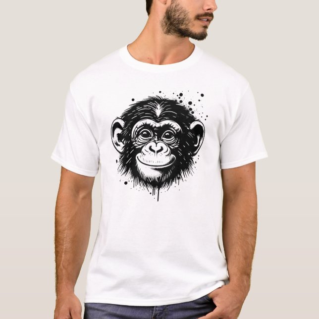 T-shirt Chimpanzé (Devant)