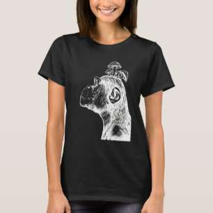 T-shirt Chimpanzé Coloré Femmes Aimant Mignon Rieur Chimpa
