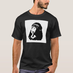 T-shirt Chimpanzé Pop Art Thinking