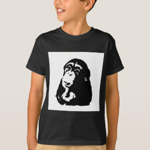 T-shirt Chimpanzé Pop Art Thinking