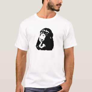 T-shirt Chimpanzé Pop Art Thinking