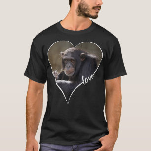 T-shirt Chimpanzés Chimpanzés Dons de singes