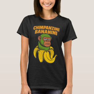 T-shirt Chimpanzini Bananini - Drôle singe et banane de ch