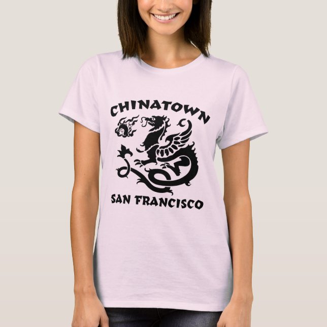 T-shirt Chinatown San Francisco (Devant)