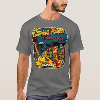 T-shirt Chinatown Vancouver BC Canada
