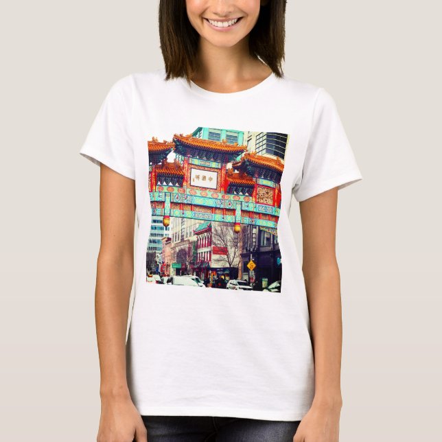 T-shirt Chinatown, Washington DC. USA (Devant)
