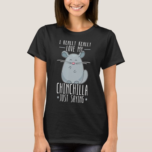 T-shirt Chinchilla Animal de compagnie 5 (Devant)