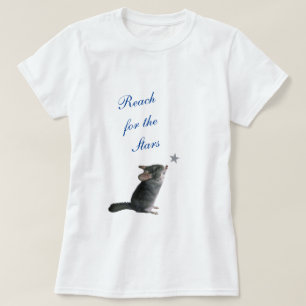 T-shirt Chinchilla atteignant pour l'étoile