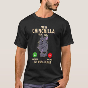 T-shirt Chinchilla Cute Saying Dust Pet Rodent 35