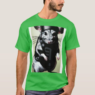 T-shirt Chinchilla en costume ninja 3