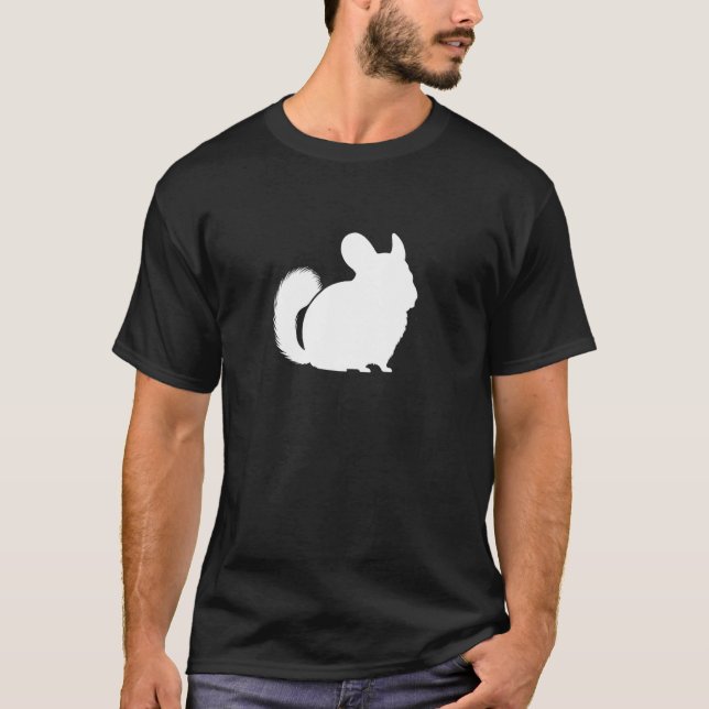 T-shirt Chinchilla mignon - Animal de compagnie (Devant)