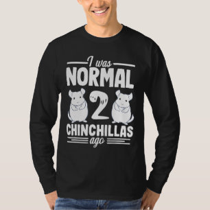 T-shirt Chinchilla Normal Animaux Amoureux des animaux Pou
