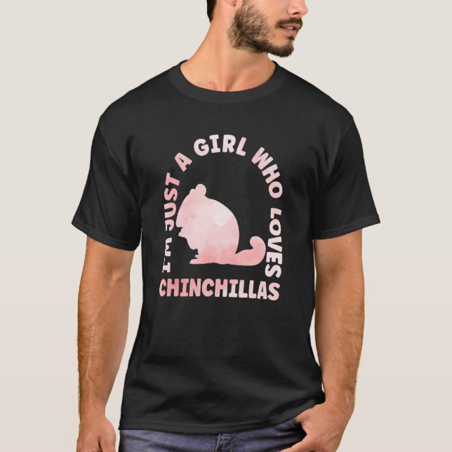 T-shirt Chinchilla Outfit for Chinchilla Lovers Apparel Wo (Devant)
