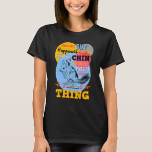 T-shirt Chinchillas Propriétaire Bonheur Rodent Animal Vét