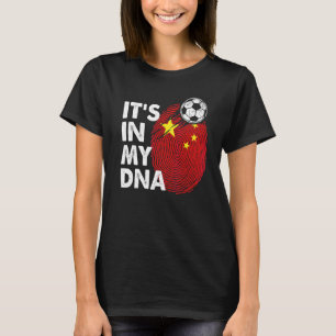 T-shirt Chine Dans Mon Drapeau Dna Chine