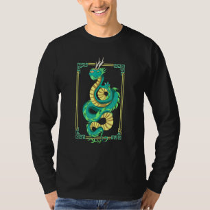 T-shirt Chine Dragon asiatique animal mystique Créature Ch