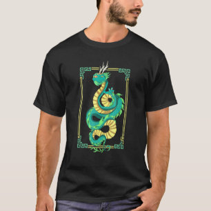 T-shirt Chine Dragon asiatique animal mystique Créature Ch