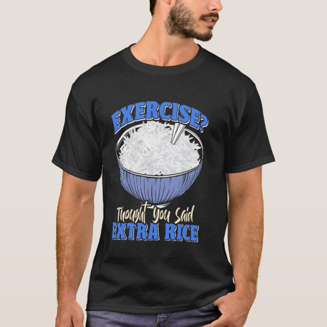 T-shirt Chine Fan Exercice Pensé que vous avez dit Ric Ext (Devant)