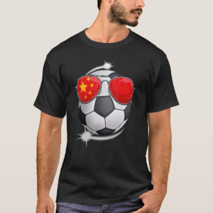 T-shirt Chine Football fan Sunglass Soccer Chinois