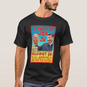 T-shirt Chine Joe Biden marionnette du Parti communiste Xi