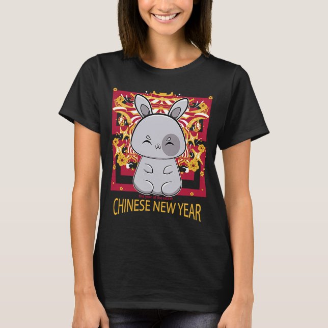 T-shirt Chine Nouvel An Rabbit 1 (Devant)