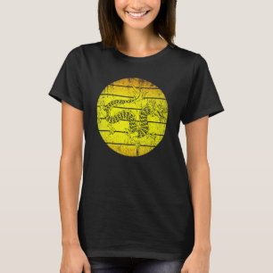 T-shirt Chine rétro Culture mythique Créature Imaginaire C