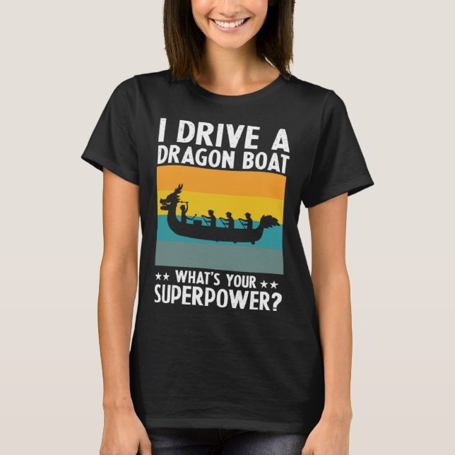 T-shirt Chinese Boat Racing Quote for Dragon Boat Coach  1 (Devant)