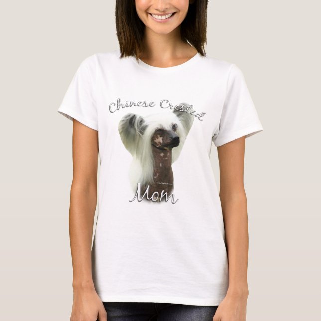 T-shirt Chinese Crested Maman 2 (Devant)