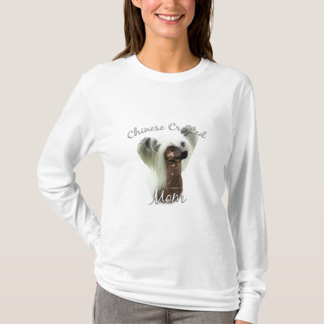 T-shirt Chinese Crested Maman 2 (Devant)