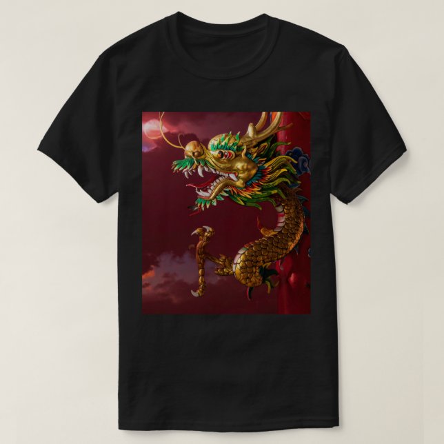T-shirt chinese dragon (Design devant)