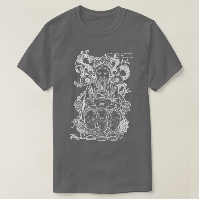 T-shirt Chinese Master I Shaolin Master I China (2) (Design devant)