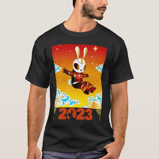 T-shirt Chinese New Year 2023 Year Of The Rabbit 2023 Wome (Devant)
