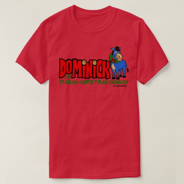 T-shirt Chingedy ching heehaw heehaw Dominick l'âne (Design devant)