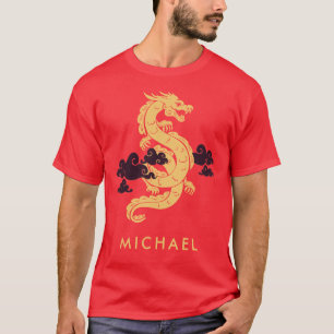 T-shirt Chinois Lunar New Year Dragon 2024 Personnalisé