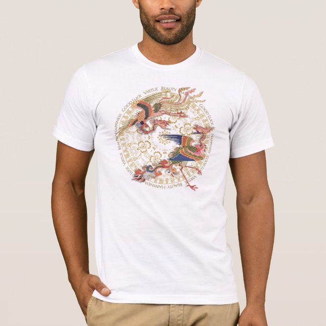 T-shirt Chinois optimiste Phoenix (Devant)