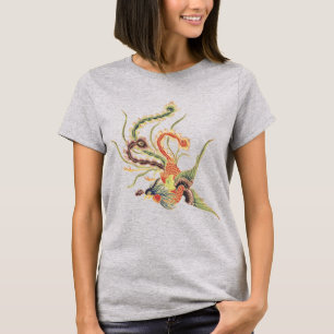 T-shirt Chinois Phoenix - oiseaux mythologiques AR de