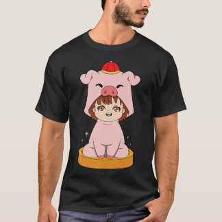 T-shirt Chinois Zodiac Pig Premium435