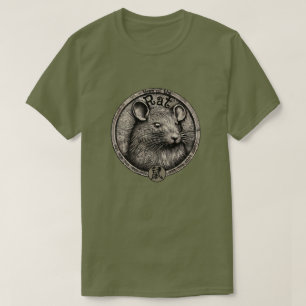 T-shirt chinois Zodiac "Rat"