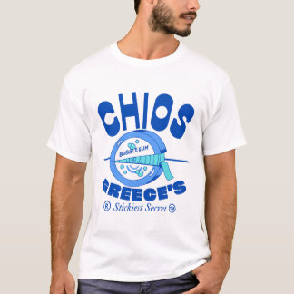 T-shirt Chios Greece's stickiest secret