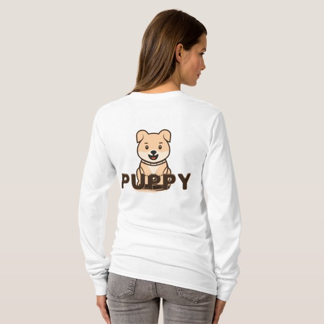 T-shirt Chiot (Dos entier)
