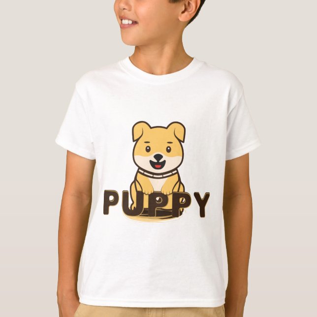 T-shirt Chiot (Devant)