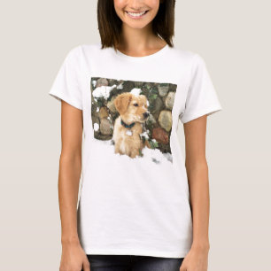 T-shirt Chiot à neige