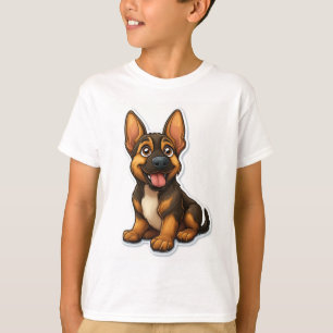 T-shirt Chiot allemand Shepard