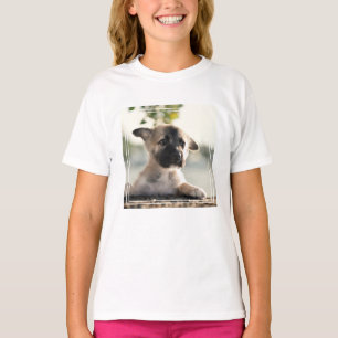 T-shirt Chiot allemand sur la corniche