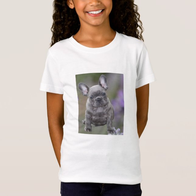 T-Shirt chiot bouledogue français Bouledogue Français (Devant)