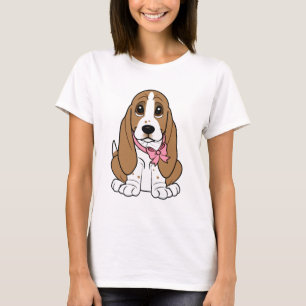 T-shirt Chiot de Basset Hound